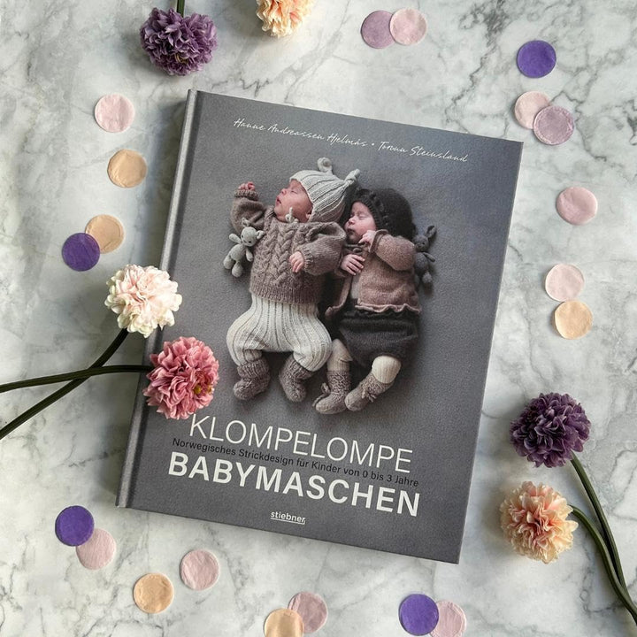 Klompelompe Babymaschen: Norwegisches Strickdesign für Kinder von 0 bis 36 Monate. Das Strickbuch zu