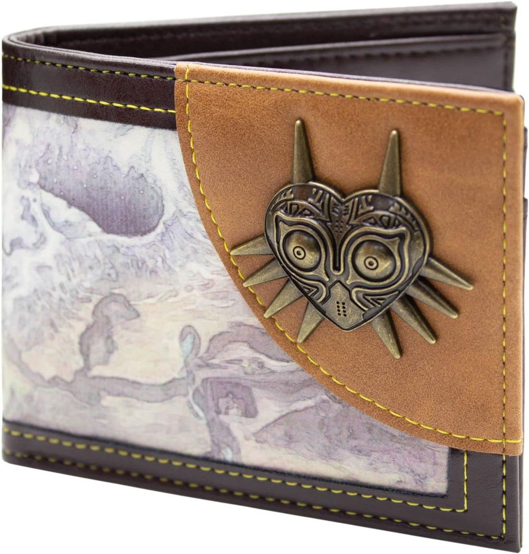 Majora's Mask Zelda Retro Geldbörse Braun, One Size, Braun, Taille Unique