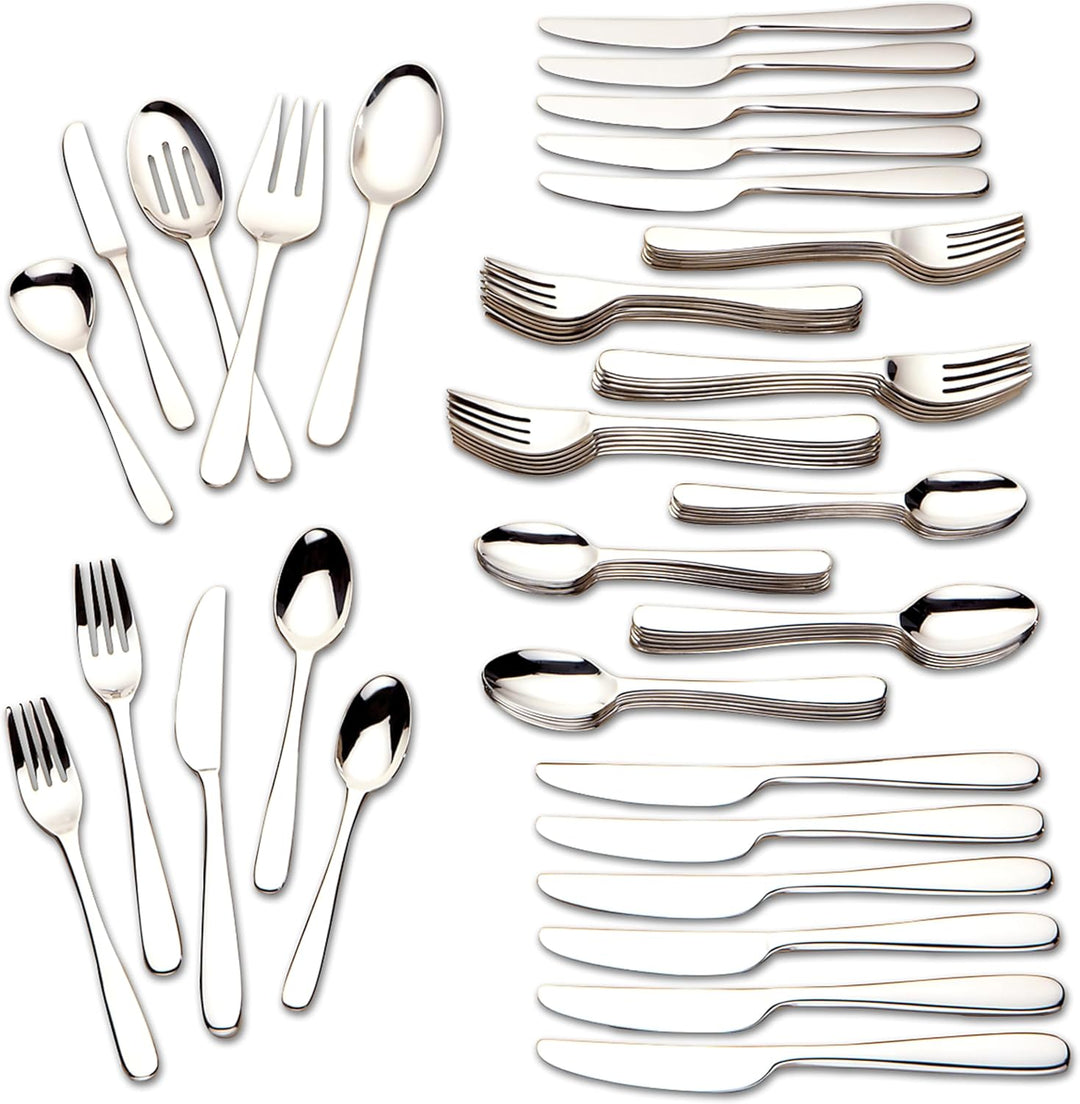 Stratton 65-piece Stainless Flatware Set by Lenox by Lenox, Stratton