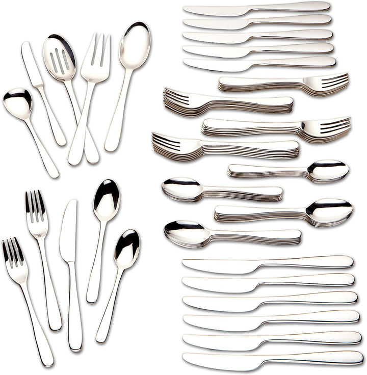 Stratton 65-piece Stainless Flatware Set by Lenox by Lenox, Stratton