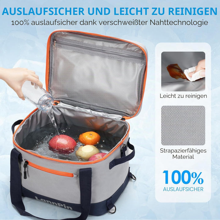 Paddle Board Cooler 33 Can Large Paddle Board Accessories, Leakproof Kayak Cooler Bag Camping Cooler