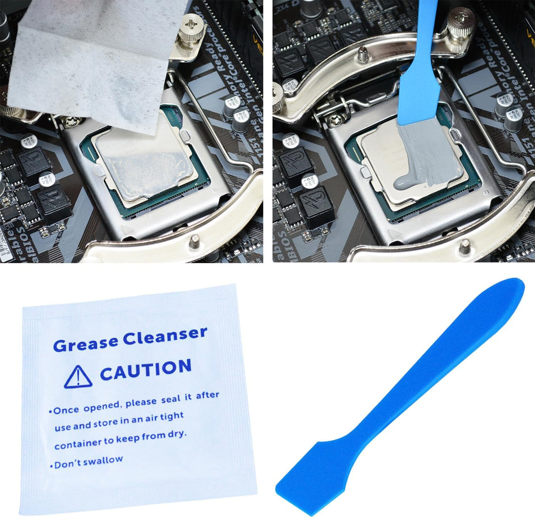 AABCOOLING Thermal Grease 5-10g - Hochleistungs 12,5W/mK Wärmeleitpaste mit Silber - Hoher Wärmeleit