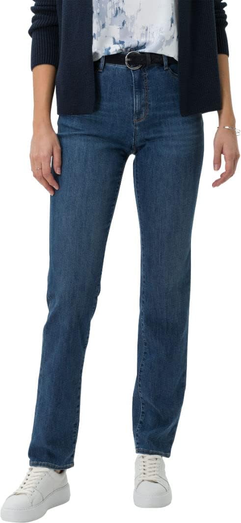 BRAX Damen Style Mary Blue PlanetSlim Jeans, 26W / 30L Used Light Blue