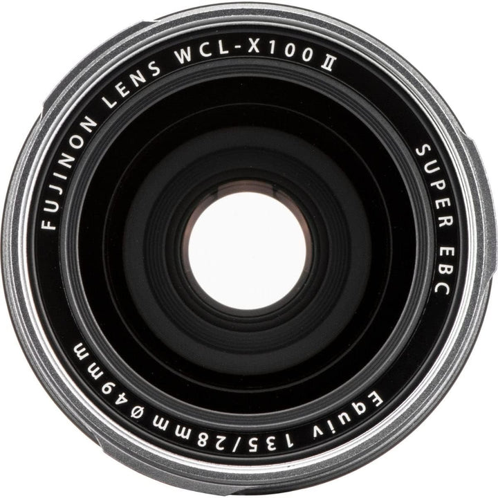 Fujifilm Weitwinkel Konverter WCL-X100 Silber, 16534716 Silber Single, Silber Single