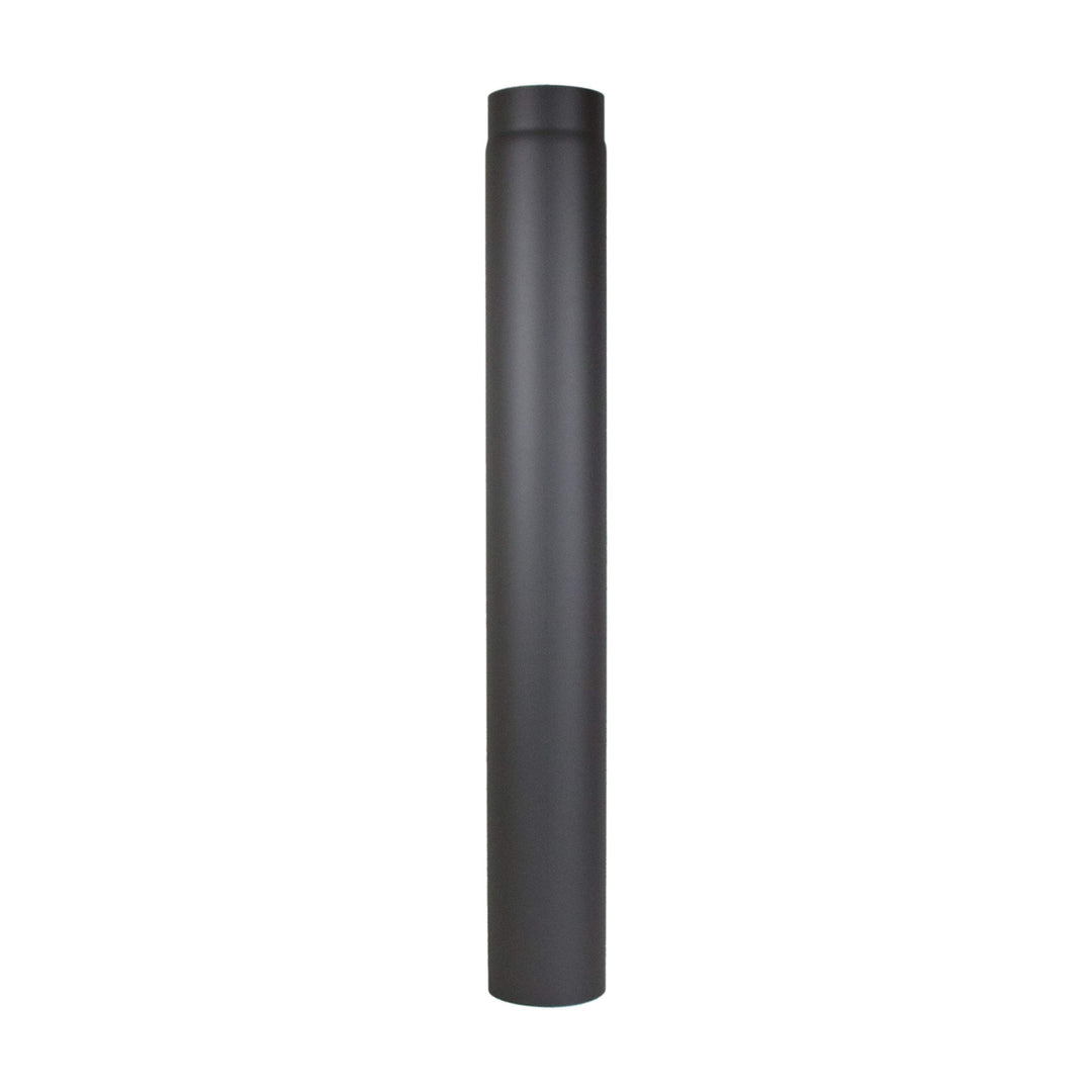 LANZZAS Ofenrohr 1000 mm, im Durchmesser, DN, Ø 150 mm, Farbe: gussgrau - weitere Rohre aus unserem