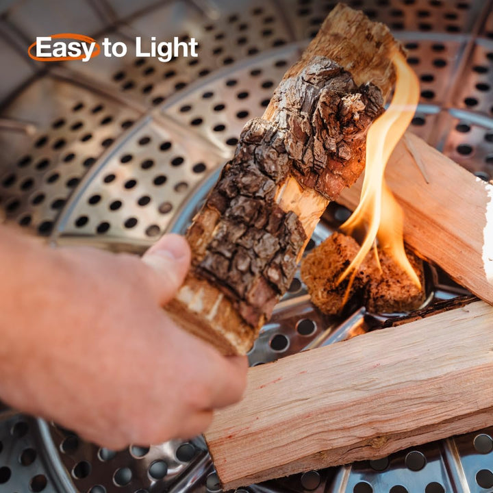 Solo Stove Feuerschale Yukon Essential Set 2.0 | Inkl. Feuerstelle, Standfuss, Deckel, Raucharme Hol
