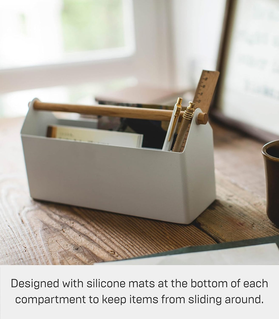 Pen & letter stand - Tosca - White
