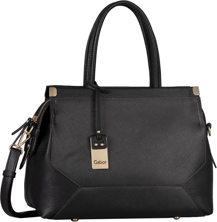 Gabor Damen Geli Shopper, Schwarz