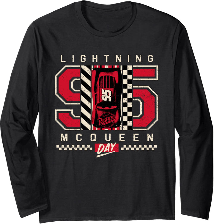 Disney and Pixar's Cars 95 Lightning McQueen Day Langarmshirt