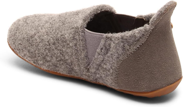 Bisgaard Unisex Kinder Sailor Wool Niedrige Hausschuhe, Grau