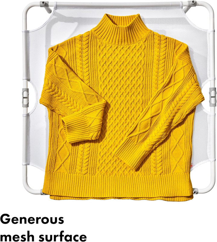 OXO Folding Sweater Drying Rack with Fold-Flat Legs Good Grips Faltbarer Pullover-Trockenständer mit