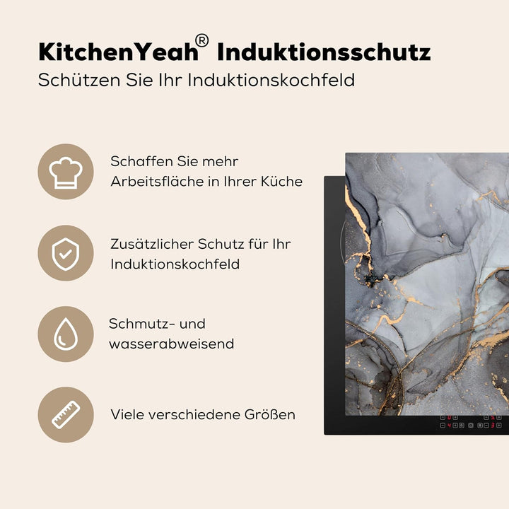 Herdabdeckplatte Einteilig Küche Ceranfeld Abdeckplatte Cerankochfeld Abdeckung Induktionskochfeld S