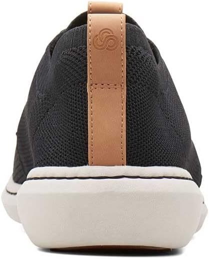 Clarks Herren Step Urban Mix Turnschuh 41 EU Schwarz, 41 EU Schwarz