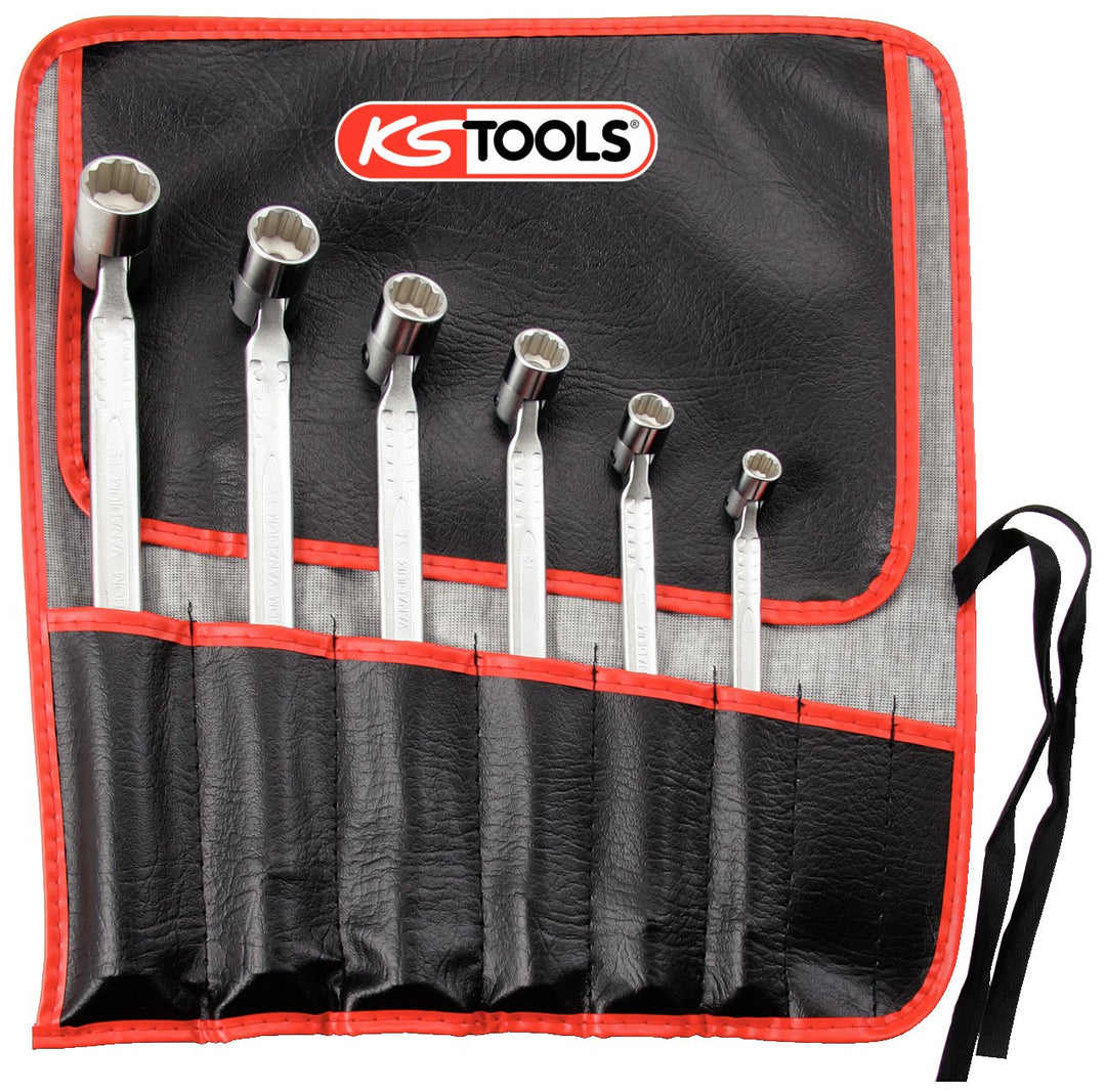 KS Tools 517.0310 CLASSIC Doppel-Gelenkschlüssel-Satz, 6-tlg.