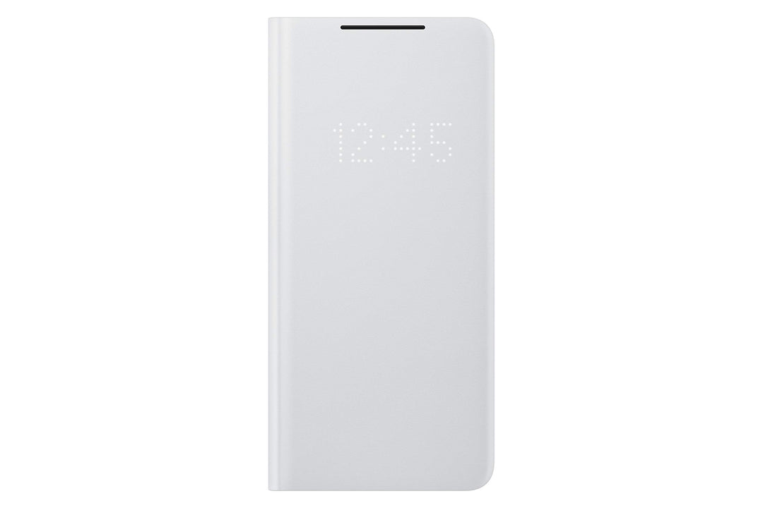 Samsung LED View Smartphone Cover EF-NG998 für Galaxy S21 Ultra 5G Handy-Hülle, LED-Anzeige, Kartenh