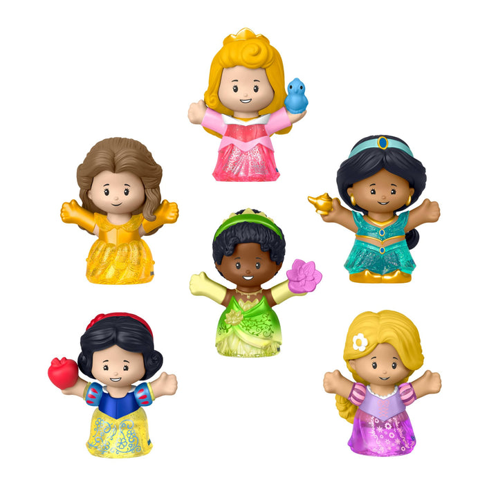 Fisher-Price Little People DISNEY Princess Figurenset Glitzer-Kleider Figurenset
