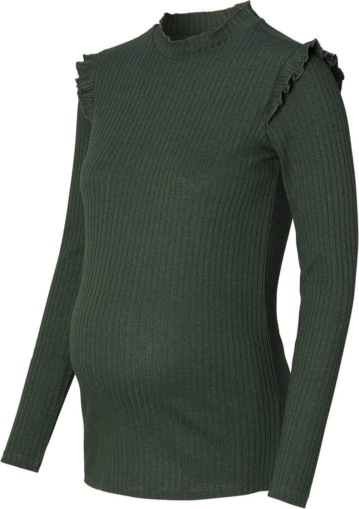 Supermom Damen Tee Bristol Long Sleeve T-Shirt 40 Thyme - P967, 40 Thyme - P967