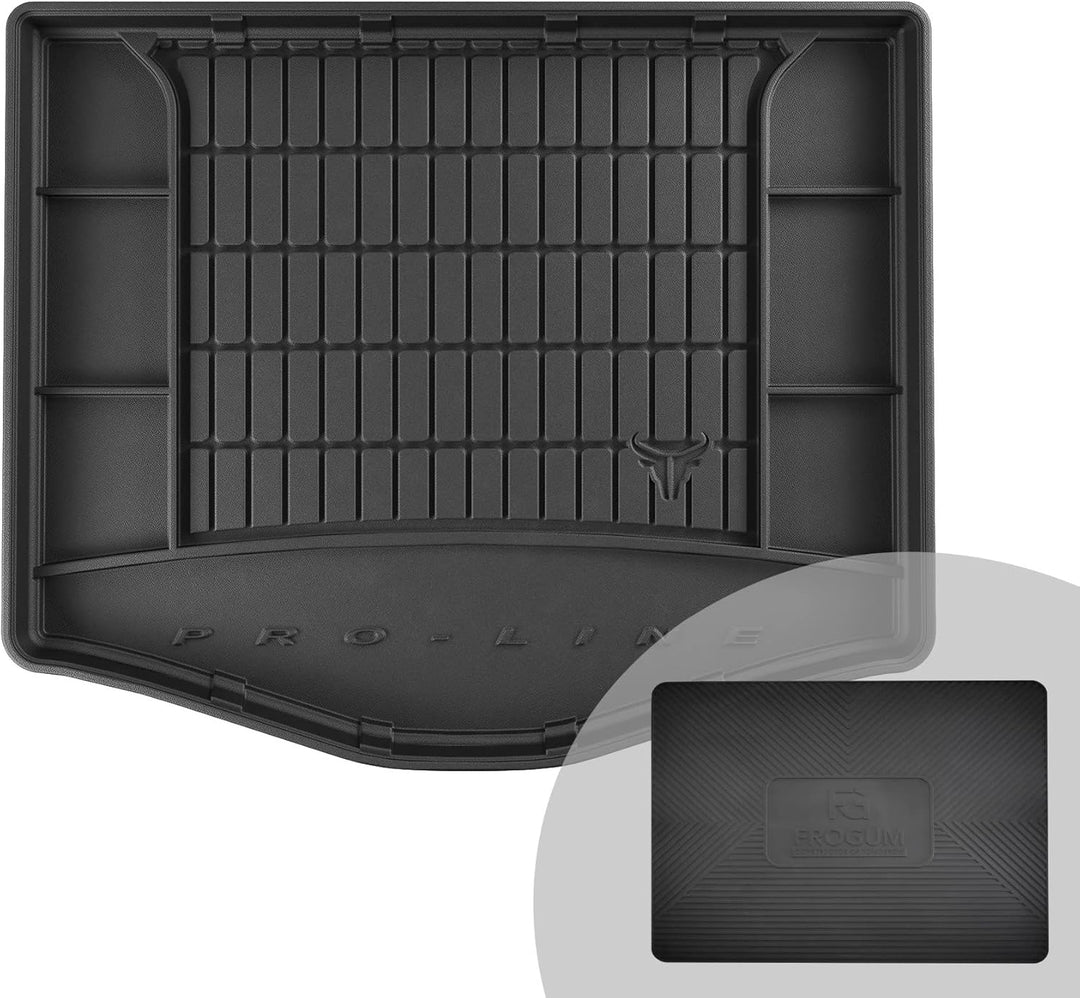 FROGUM ProLine 3D Gummimatte Exklusive Auto Kofferraummatte Kofferraumwanne für Ford C-Max I 2003-20