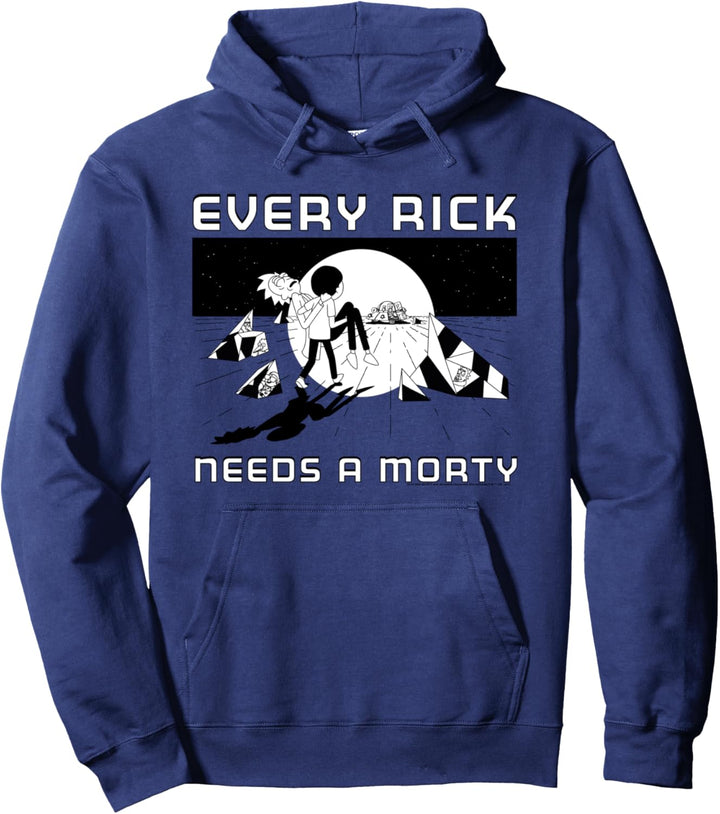Rick and Morty Every Rick Needs A Morty Pullover Hoodie