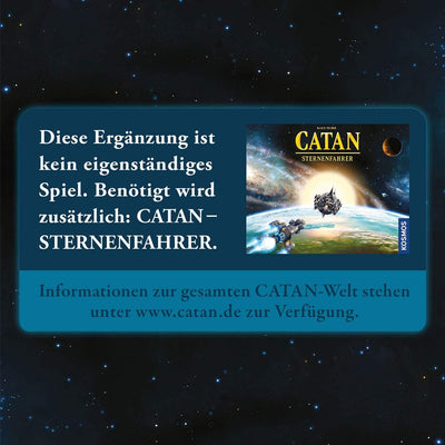 KOSMOS 680466 Catan - Sternenfahrer Ergänzung für 5-6 Personen, Ergänzung zur Catan Sternenfahrer Er