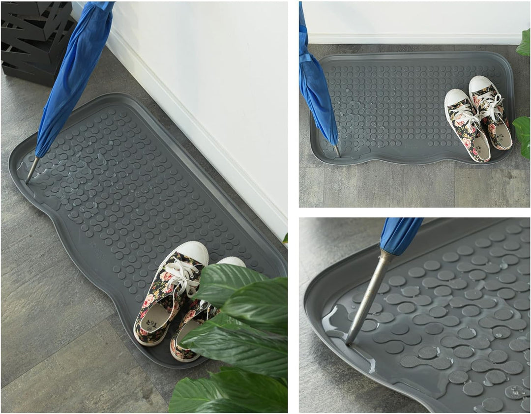 Duftende Schuhabtropfschale | 40 x 72 cm | Schuhmatte | Schuhablage | Schuhunterlage | Abtropfschale