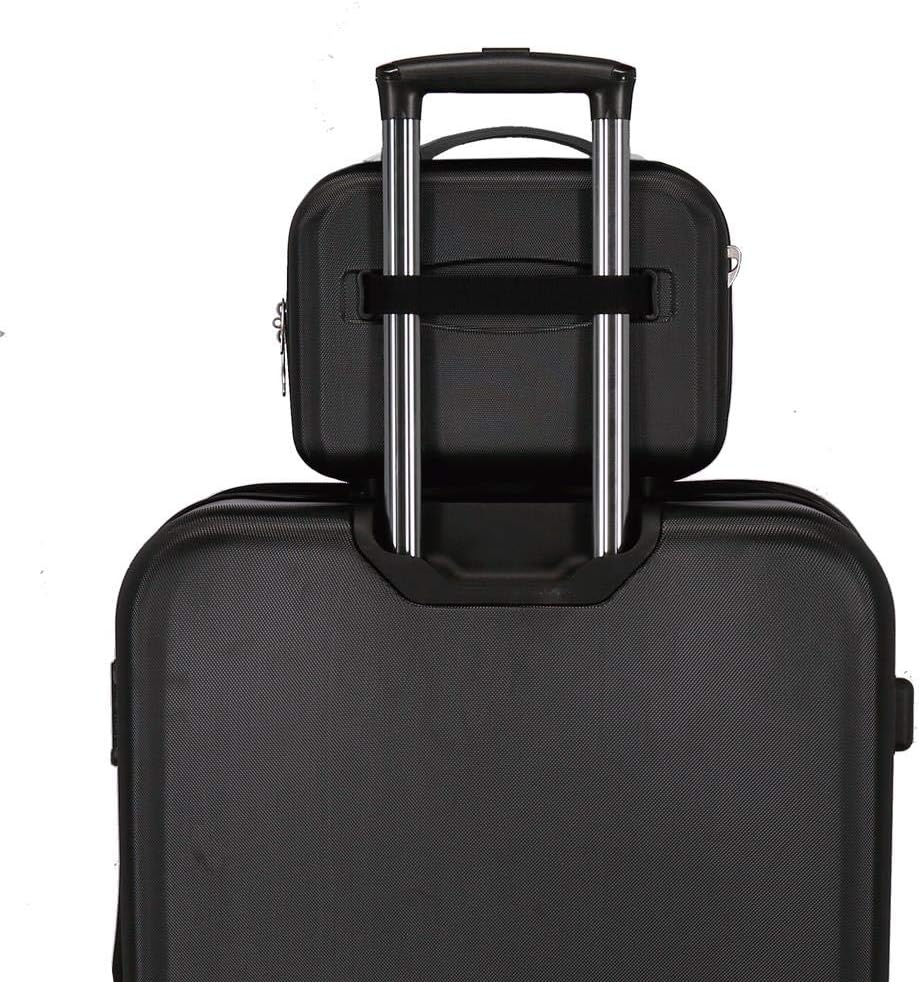 Movom Riga Anpassungsfähiger Schönheitsfall Schwarz 29x21x15 cms ABS, Schwarz