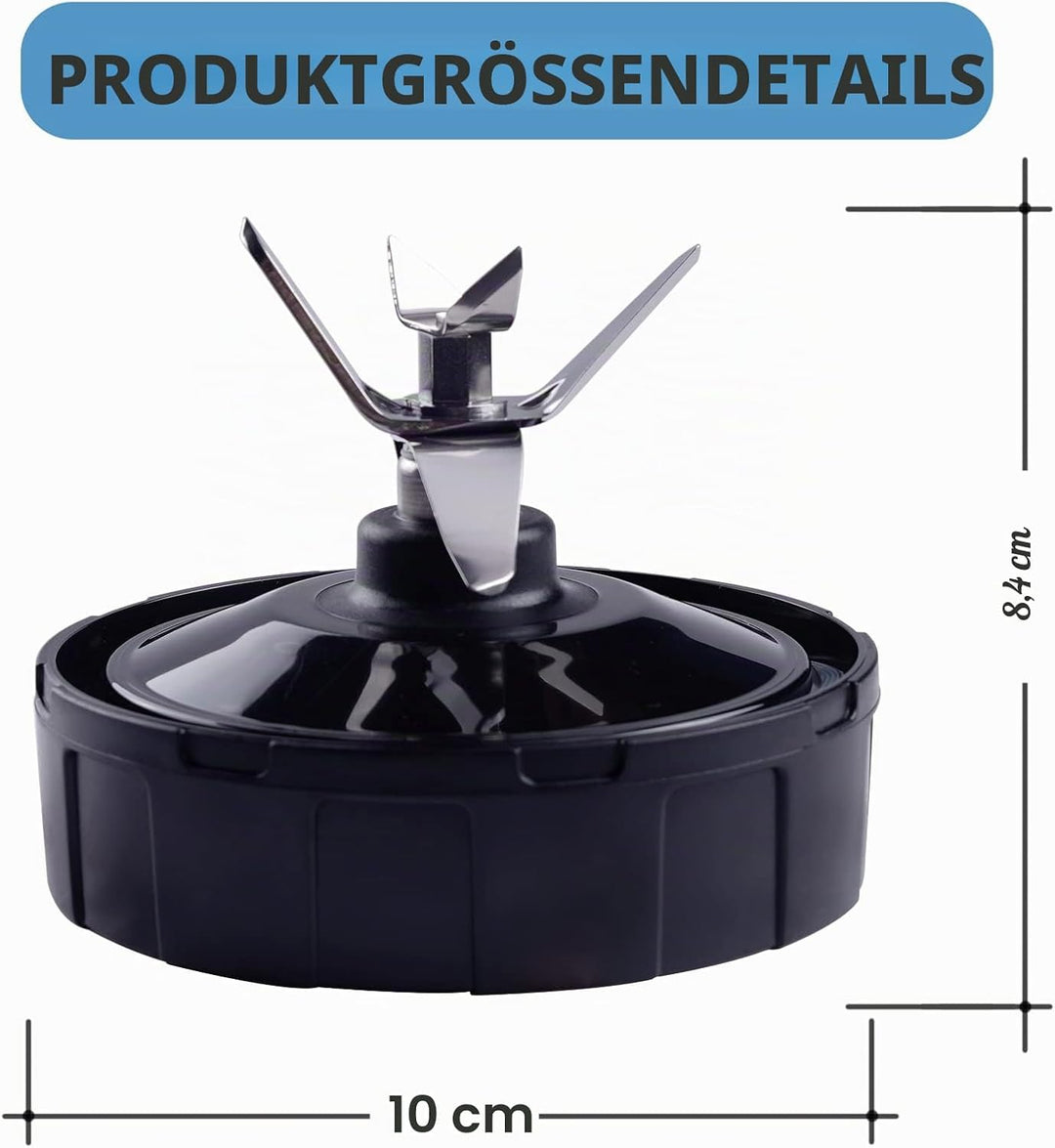 Mixer Ersatzteile Klingen für Nutri Ninja Auto-iQ Küchenmaschine, 7-Flossen Klinge für Ninja Mixer B