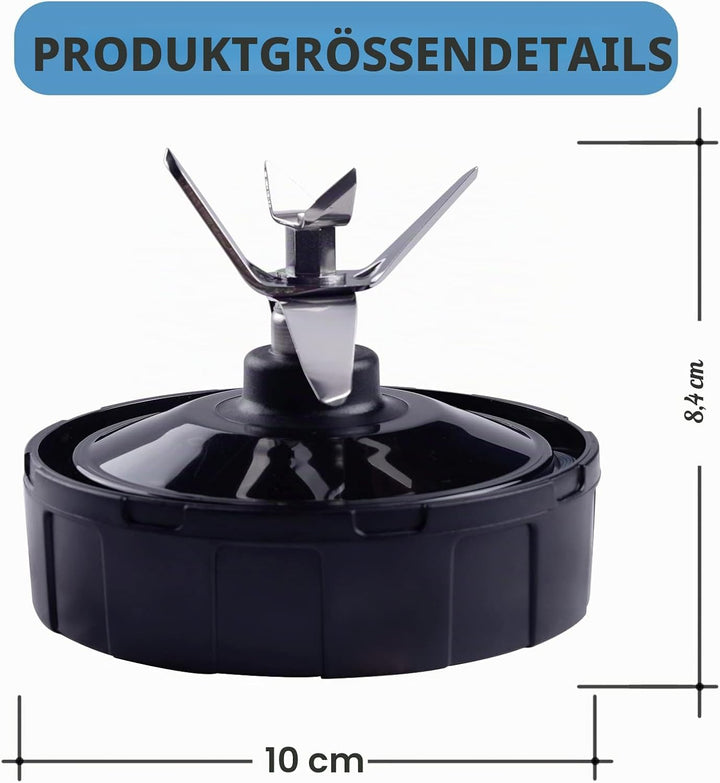 Mixer Ersatzteile Klingen für Nutri Ninja Auto-iQ Küchenmaschine, 7-Flossen Klinge für Ninja Mixer B