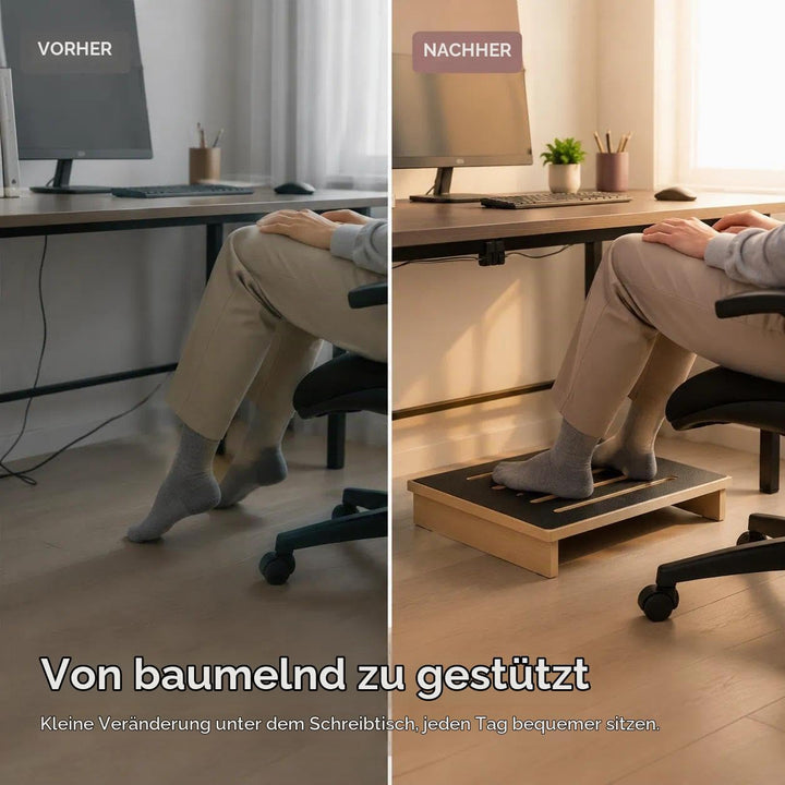 Tritthocker Tritt Holz, Tritthocker Erwachsene, Hölzerne Stepping-Hocker aus Massivholz, Step Stool