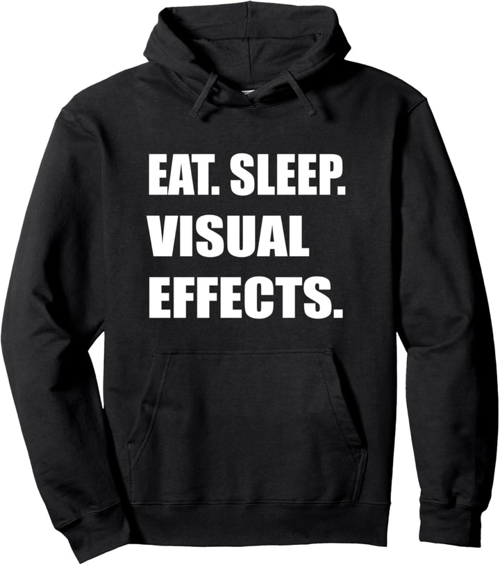 Visuelle Effekte Künstler - Eat Sleep FX - VFX Animator Lustig Pullover Hoodie