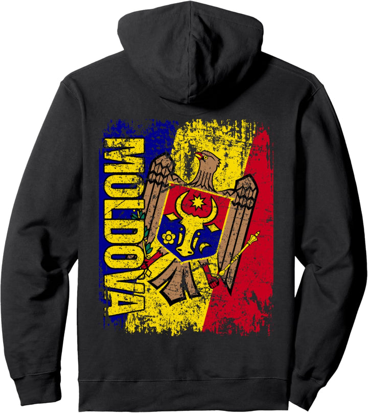 MOLDAWIEN Flagge | Damen Herren Kinder MOLDAWIEN Pullover Hoodie