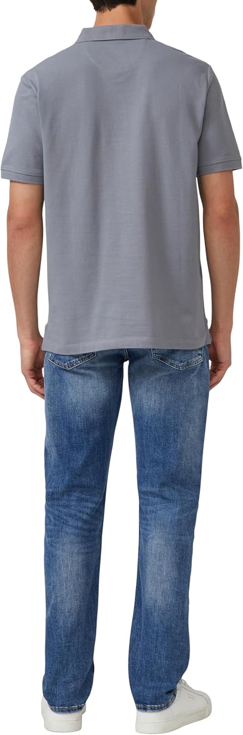 s.Oliver Herren Polohemd Single Polohemd 4XL Grosse Grössen Grau, Single Polohemd 4XL Grosse Grössen