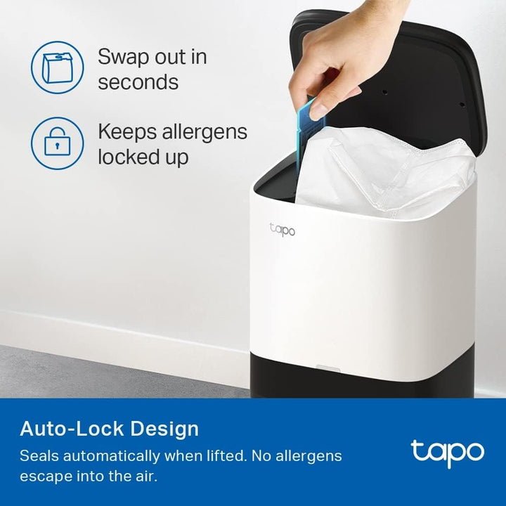 Tapo RVA200 Roboter Vacuum Disposable Dustbag, Kunststoff Ersatz Teile, Ersatz Teile