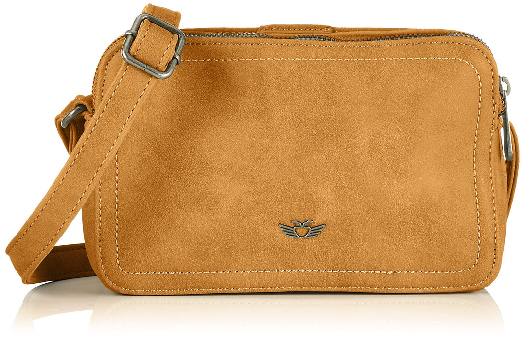 Fritzi aus Preussen Damen Fritzi39 Ronja Small Vintag 463 Honey Mustard Clutch