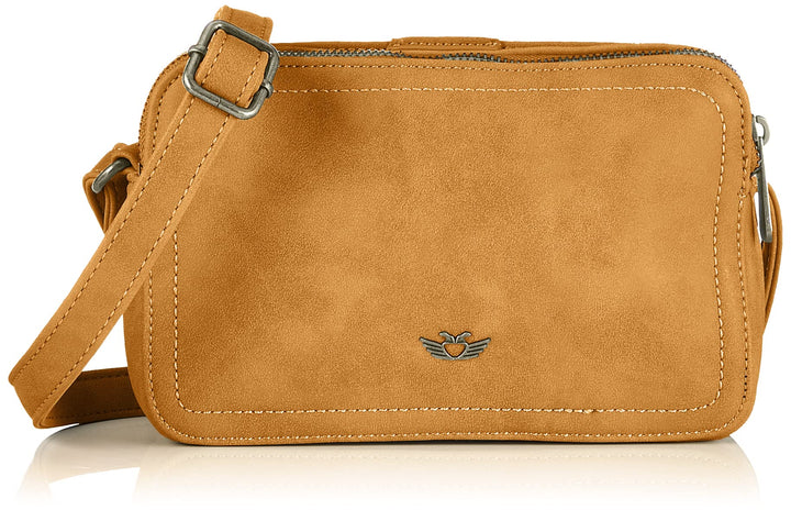 Fritzi aus Preussen Damen Fritzi39 Ronja Small Vintag 463 Honey Mustard Clutch