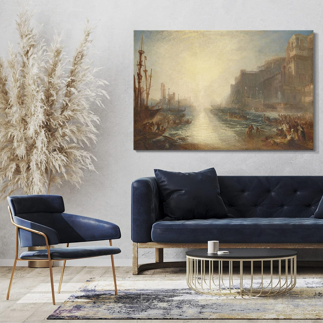 Printed Paintings Leinwand (60x40cm): William Turner - Regulus' 1828 60x40 cm, 60x40 cm