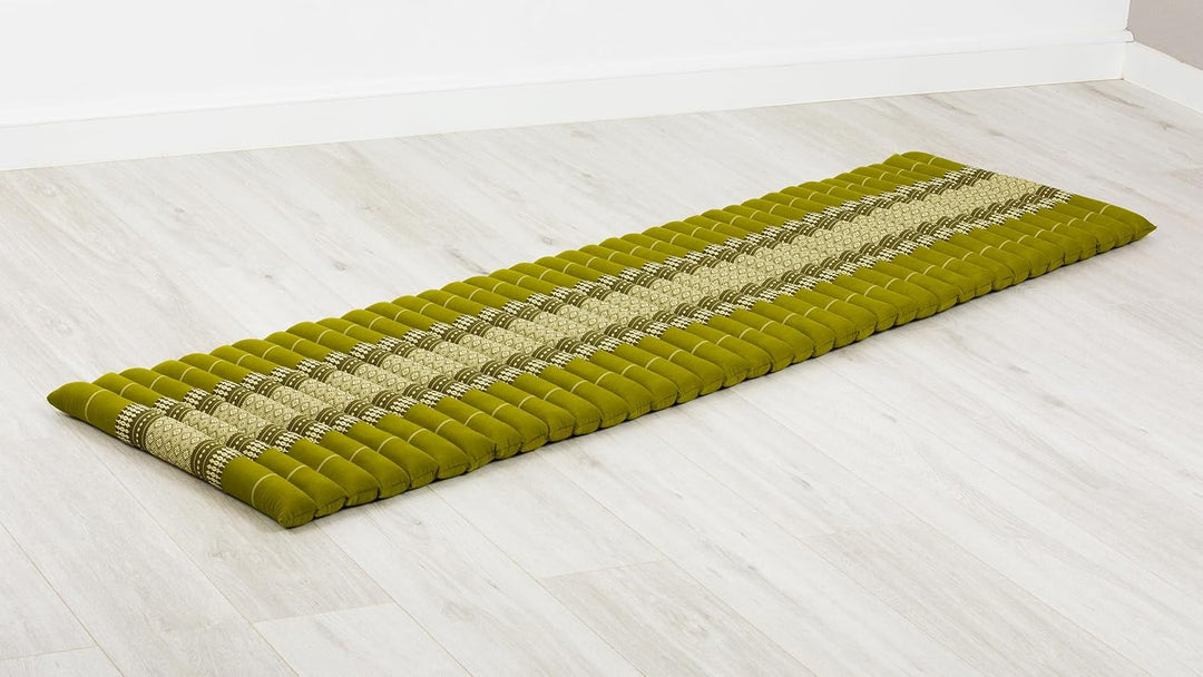livasia Rollmatte Rollmatratze S schmal - 200x50x4,5cm - Gästebett Gästematratze 1 Person mit Muster
