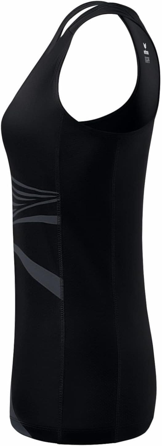Erima Damen Racing 2.0 Funktionelles Singlet 34 Schwarz, 34 Schwarz