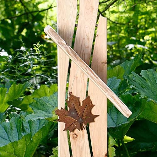 WEIDENPROFI Nistkasten, Vogelhaus mit Standfuss aus Lärchenholz, Modell Morgentänzer, Höhe ca. 300 c