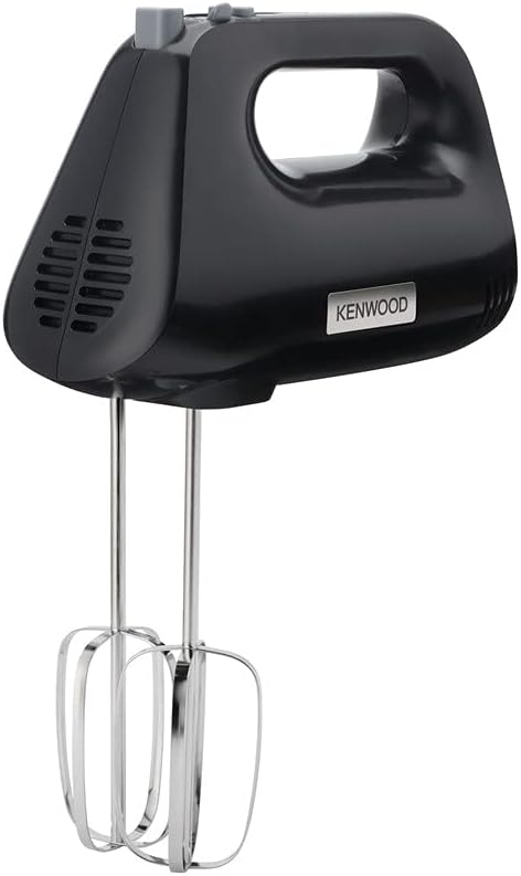Kenwood Küchengeräte MixEasy HMP30.A0BK Handmixer, Handrührgerät mit 5 Geschwindigkeiten und Turbo-F