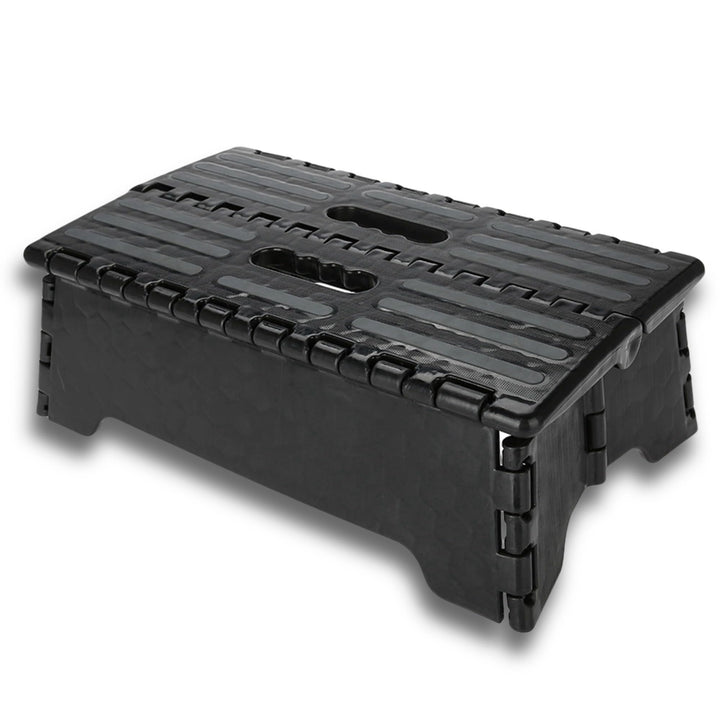 Half Step, Klappbarer Tritthocker Black Ladder für ältere schwangere Badreisende Reduziert die Höhe