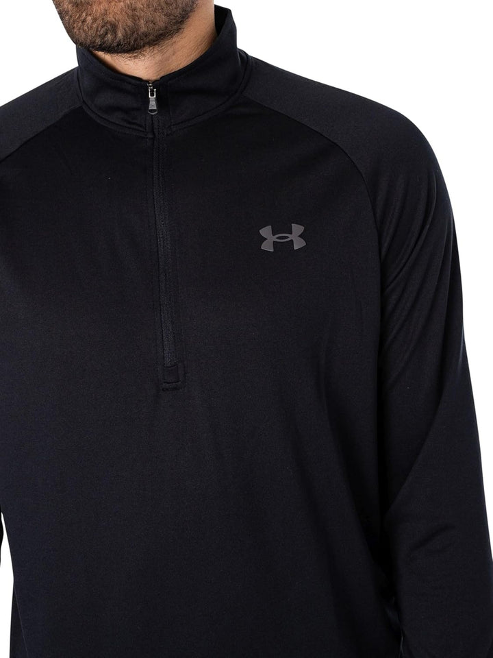 Under Armour Herren UA Tech 1/2 Zip Pullover S Schwarz, S Schwarz