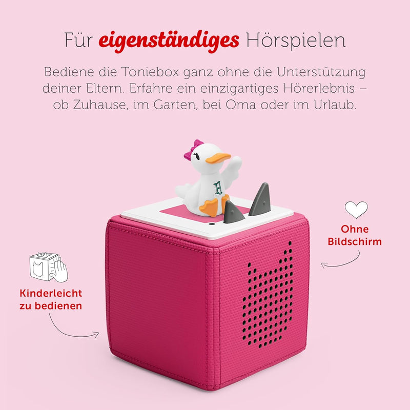 tonies Hörfigur für Toniebox, herrH – Emma, die Ente – Das Beste von herrH, Kinderlieder für Kinder