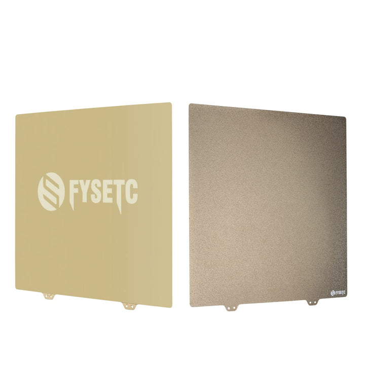 BCZAMD 3D Druckbett 310mm/ 12.2in JanusBPS Nur Bauplatte Texturiert+Glatt Doppelseitig PEI Federstah