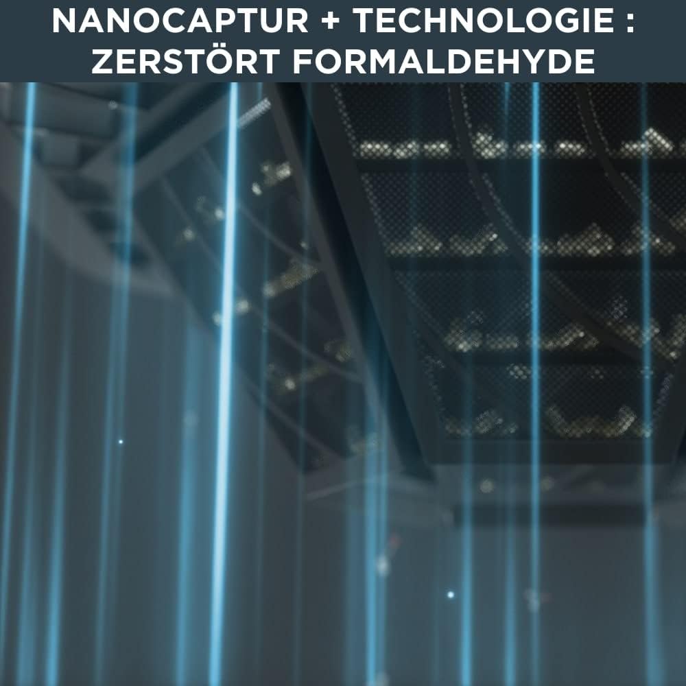 Rowenta PU8080 Pure Home Luftreiniger | 4 Filterebenen | Filterung von bis zu 100% der Allergene | S