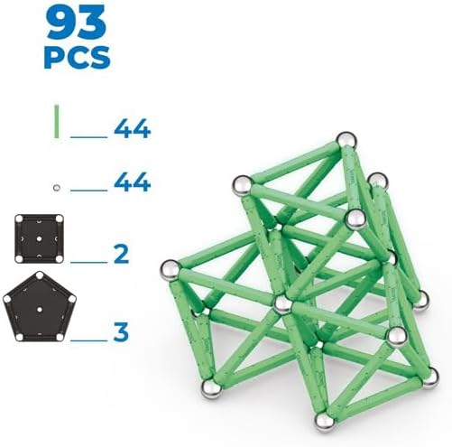 Geomag Glow Recycled 93 Teile