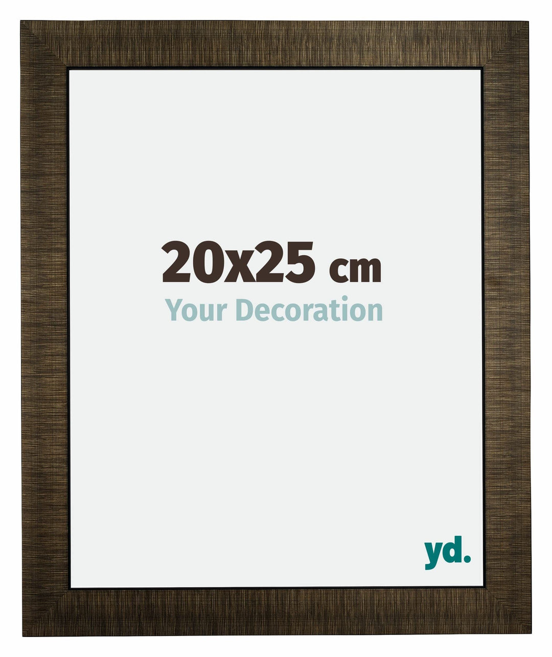 yd. Your Decoration - Bilderrahmen 20x25 cm - Bilderrahmen aus Holz mit Acrylglas - Antireflex - Aus