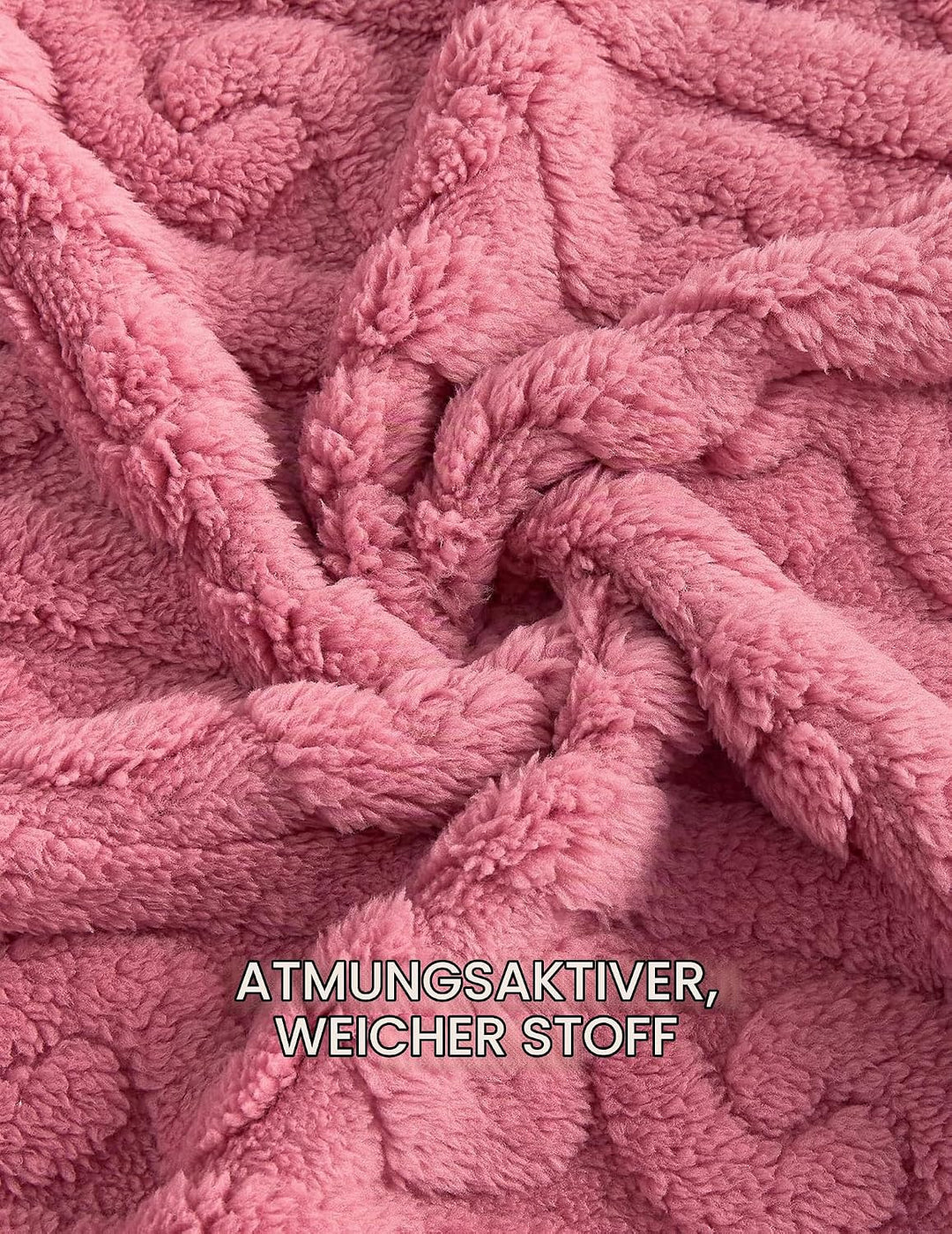 JiAmy Mädchen Bademantel Kapuzen Fleece Warmes Weiches Kinder Badekleid Fuzzy Frottee-Robe 4-14 Jahr