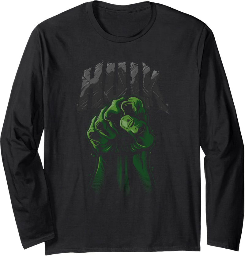 Marvel Hulk Fist Langarmshirt