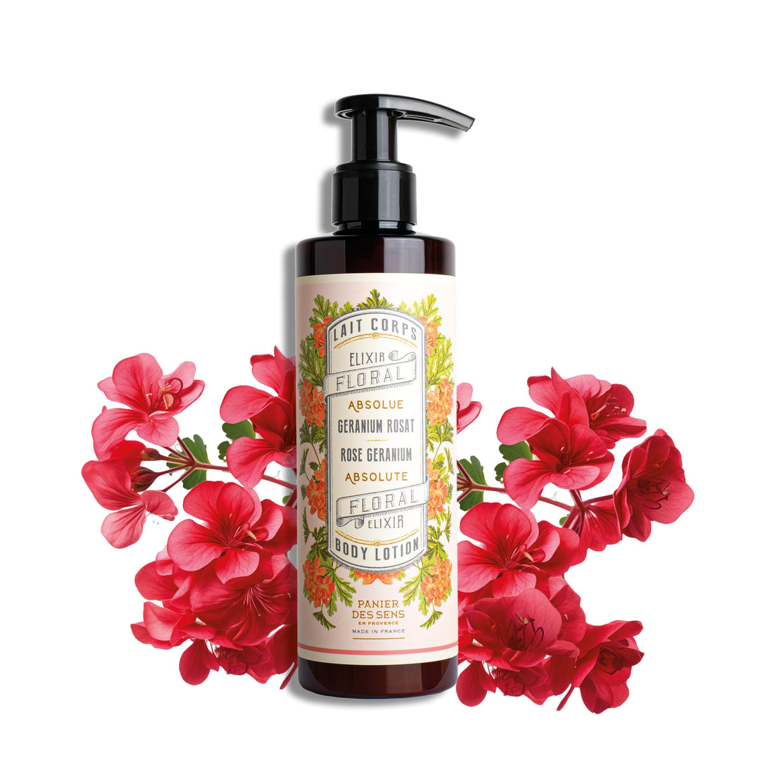 Panier des Sens Bodylotion trockene Haut Gernie, feuchtigkeitscreme mit Sheabutter & Olivenöl - Natu